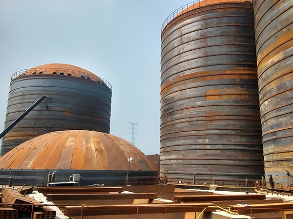 长兴焦粉钢板仓